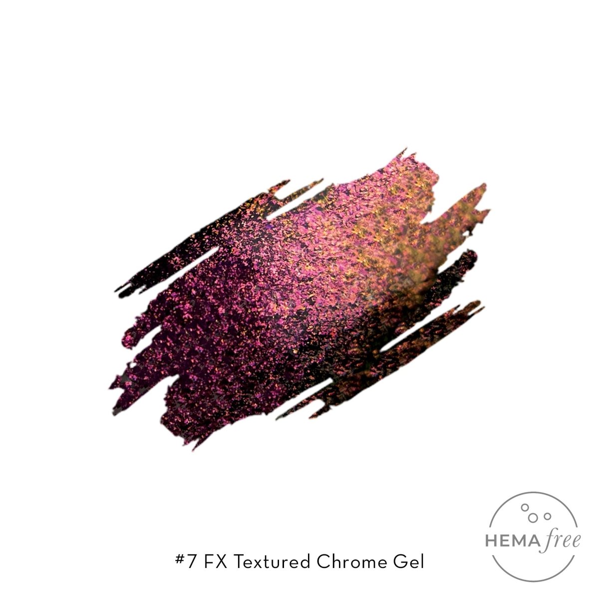 FUZION FX TEXTURED CHROME #7 GEL 5 G - Purple Beauty Supplies