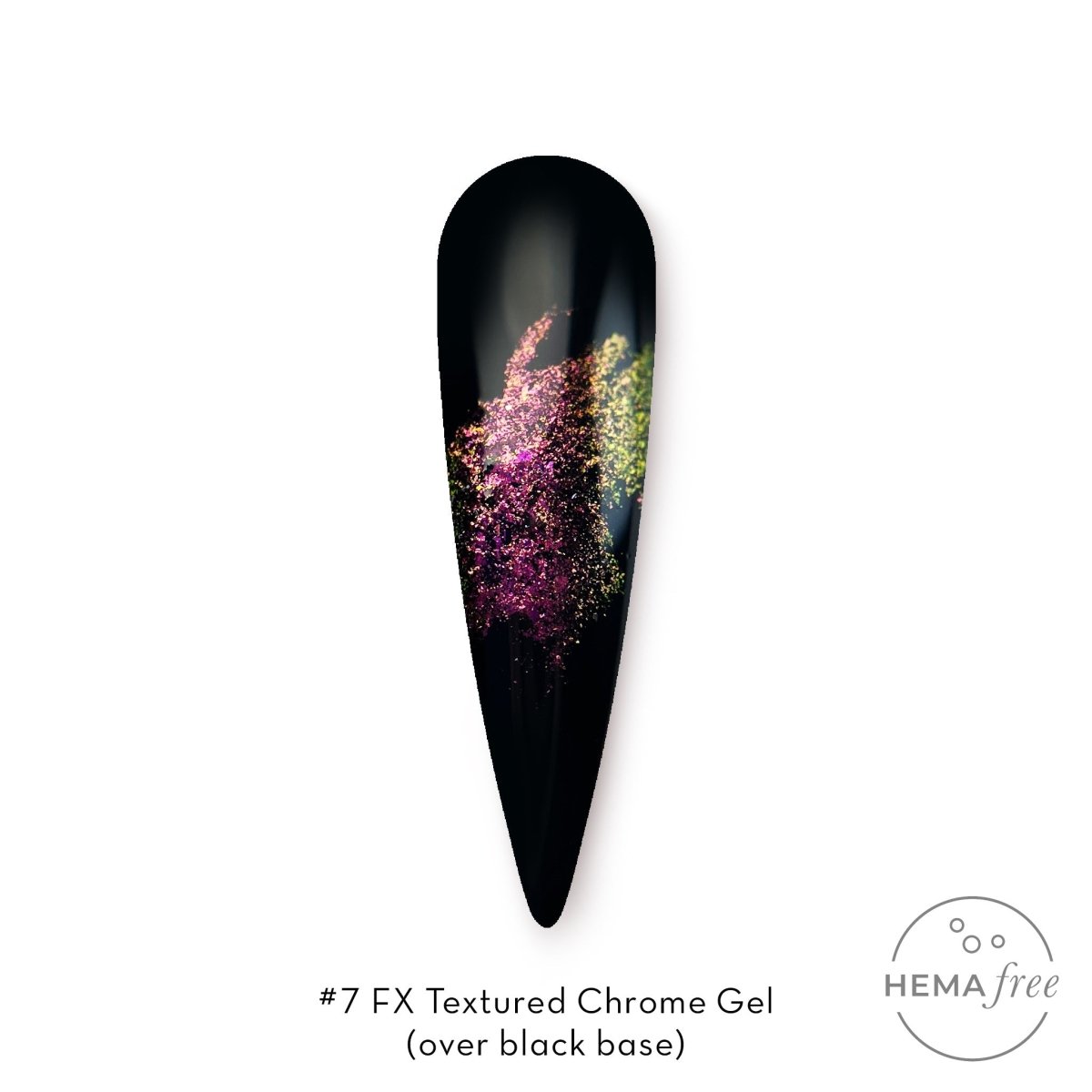 FUZION FX TEXTURED CHROME #7 GEL 5 G - Purple Beauty Supplies