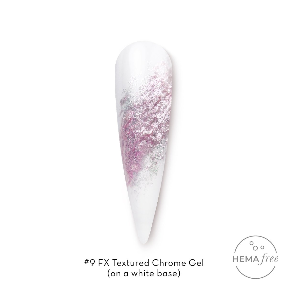 FUZION FX TEXTURED CHROME #9 GEL 5 G - Purple Beauty Supplies