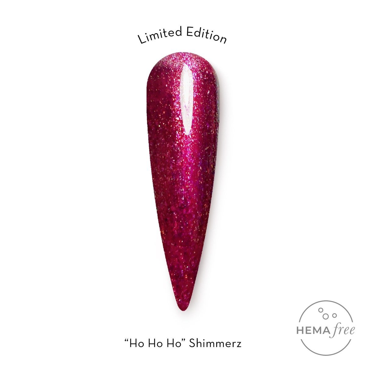 FUZION SHIMMERZ HO HO HO! UV/LED 8 G - Purple Beauty Supplies