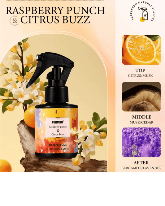 HAIR PERFUME 100 ML | RASPBERRY PUNCH & CITRUS BUZZ - COMING SOON! - Purple Beauty Supplies