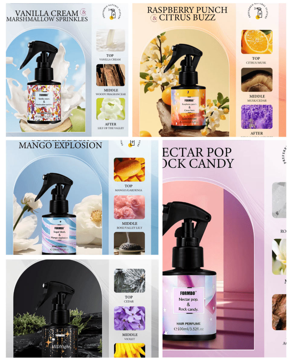 HAIR PERFUME 100 ML | SUGAR BLUSH & MANGO EXPLOSION - COMING SOON! - Purple Beauty Supplies