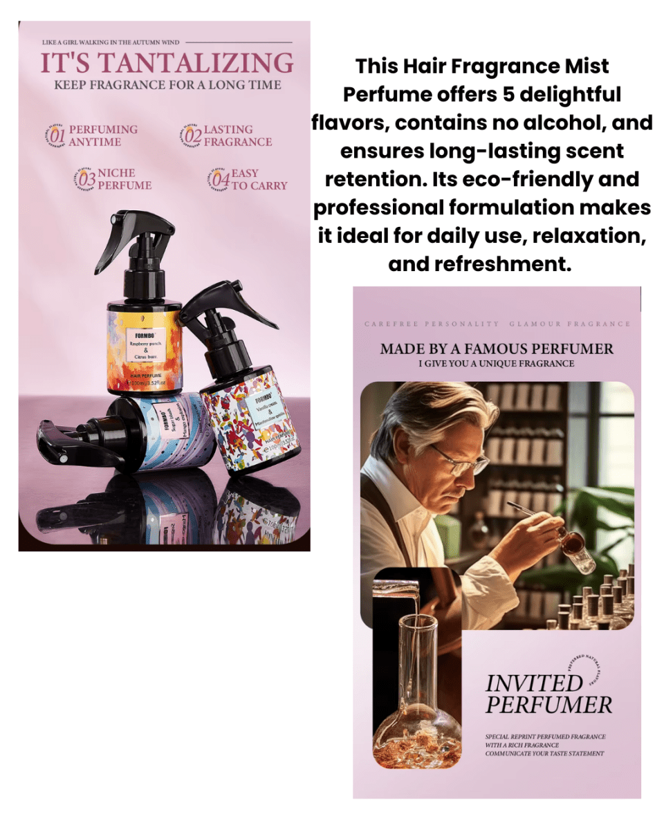 HAIR PERFUME 100 ML | SUGAR BLUSH & MANGO EXPLOSION - COMING SOON! - Purple Beauty Supplies