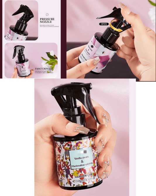 HAIR PERFUME 100 ML | VANILLA CREAM & MARSHMALLOW SPRINKLES - COMING SOON! - Purple Beauty Supplies