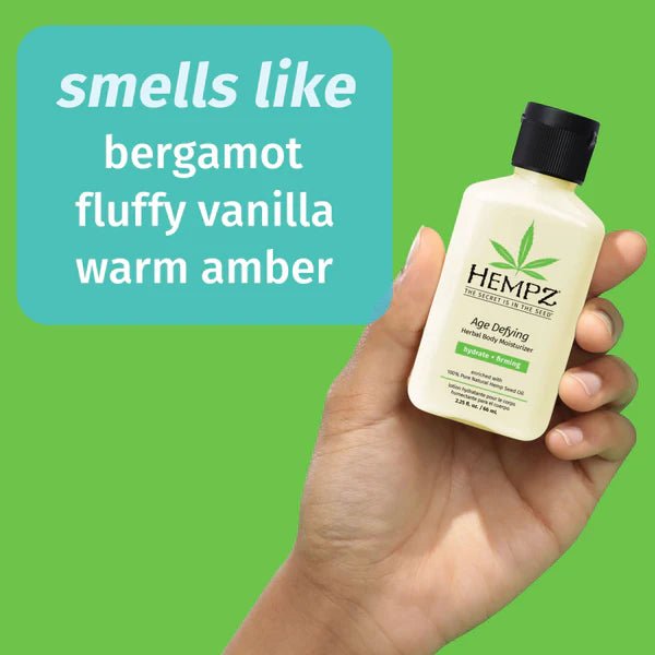 HEMPZ MOISTURIZER AGE DEFYING 2.25 OZ/66 ML - Purple Beauty Supplies