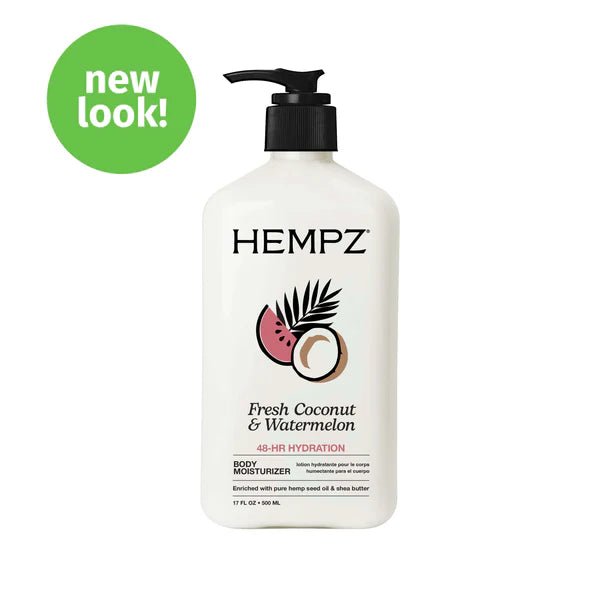 HEMPZ MOISTURIZER FRESH COCONUT & WATERMELON 17 OZ/500 ML - Purple Beauty Supplies