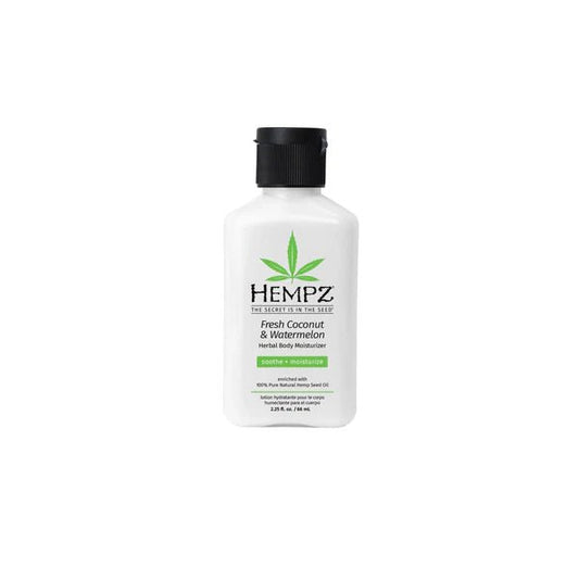 HEMPZ MOISTURIZER FRESH COCONUT & WATERMELON 2.25 OZ/66 ML - Purple Beauty Supplies