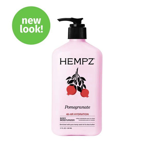 HEMPZ MOISTURIZER POMEGRANATE 17 OZ/500 ML - Purple Beauty Supplies