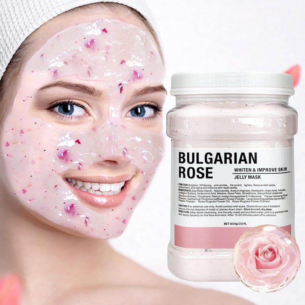 HYDROJELLY MASK BULGARIAN ROSE - 650 GM / 23 OZ. - Purple Beauty Supplies