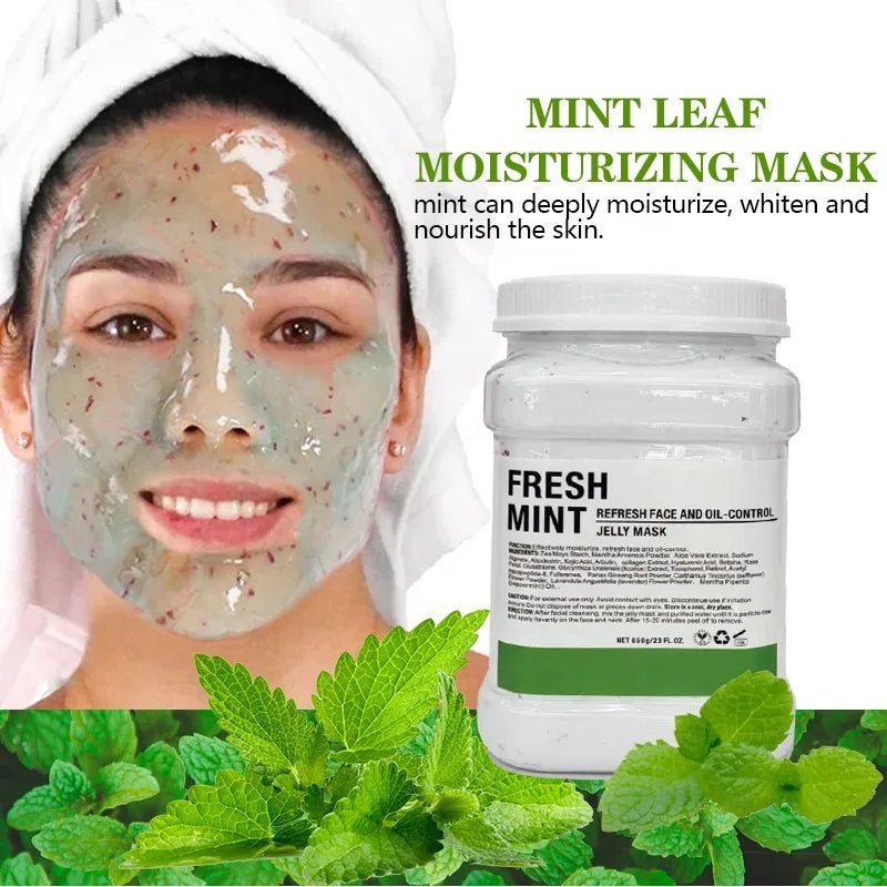 HYDROJELLY MASK FRESH MINT - 650 GM / 23 OZ. - Purple Beauty Supplies