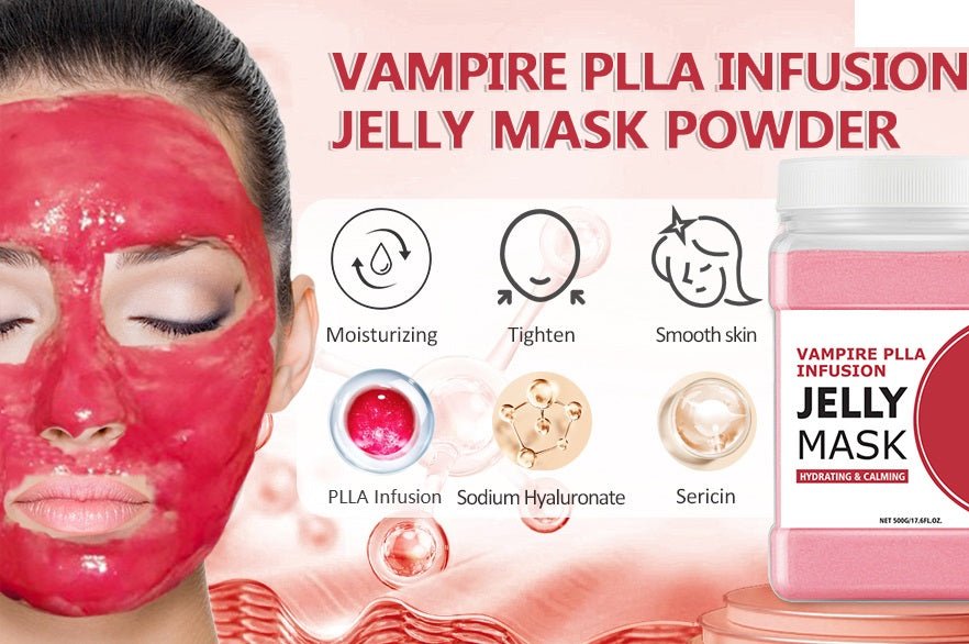 HYDROJELLY MASK VAMPIRE PLLA INFUSION - 650 GM / 23 OZ. - Purple Beauty Supplies