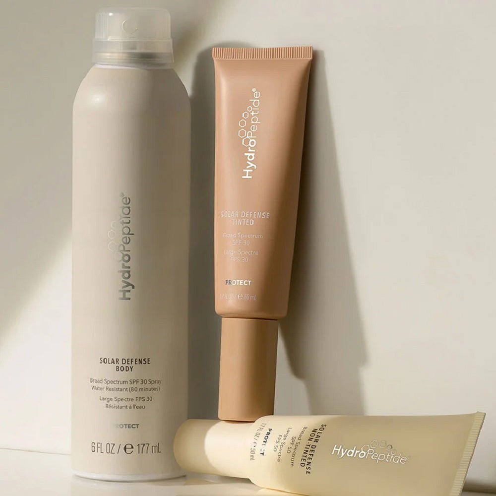 HYDROPEPTIDE SOLAR DEFENSE BODY SPRAY SPF 40 6 OZ / 177 ML - Purple Beauty Supplies