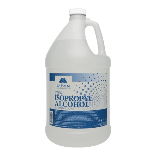 LA PALM ALCOHOL 70% 128 OZ - Purple Beauty Supplies