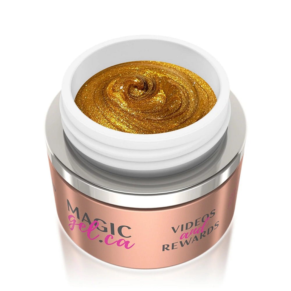 MAGIC GEL ART STYLER GEL GOLD #223 - Purple Beauty Supplies