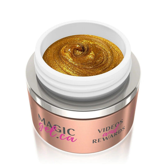 MAGIC GEL ART STYLER GEL GOLD #223 - Purple Beauty Supplies