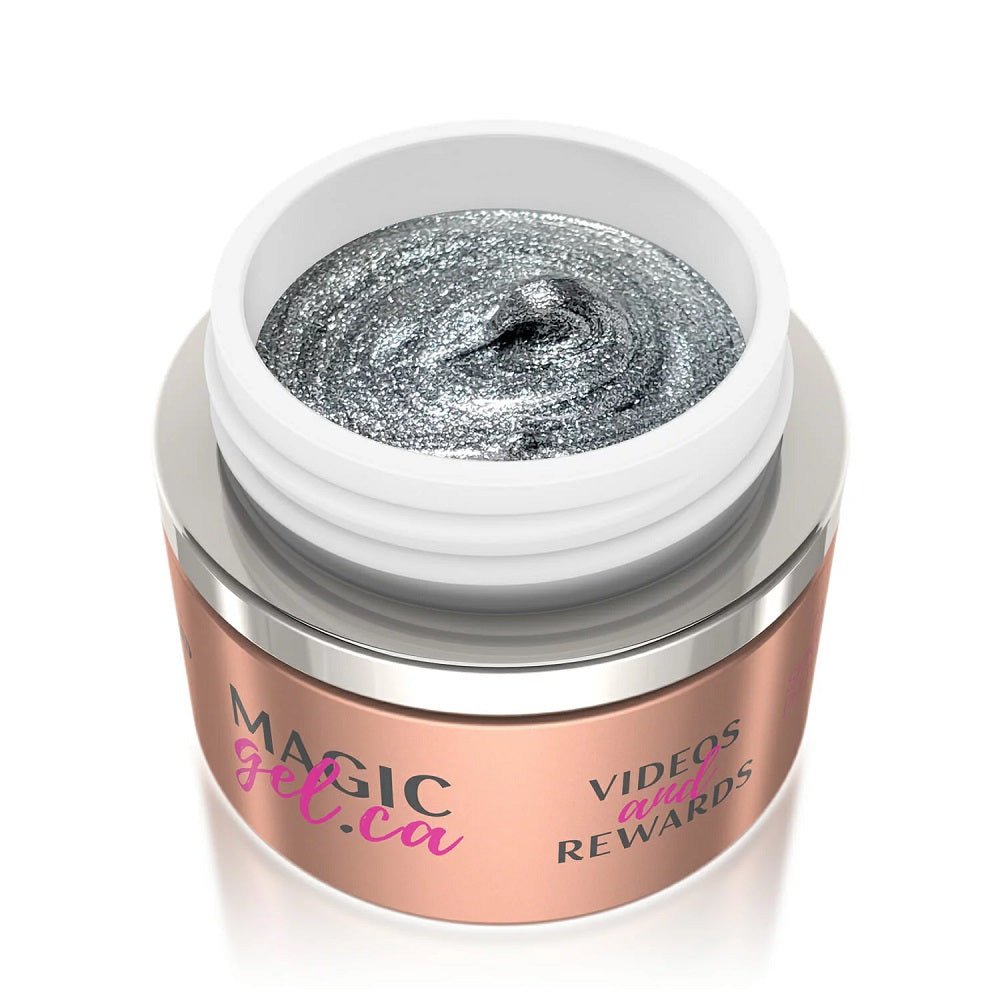 MAGIC GEL ART STYLER GEL SILVER #222 - Purple Beauty Supplies
