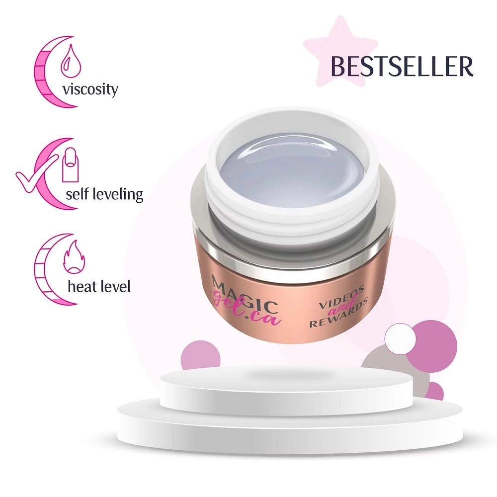 MAGIC GEL DIAMOND FIBER FREE SAMPLE 7 ML - LIMIT 1 PER PERSON. - Purple Beauty Supplies