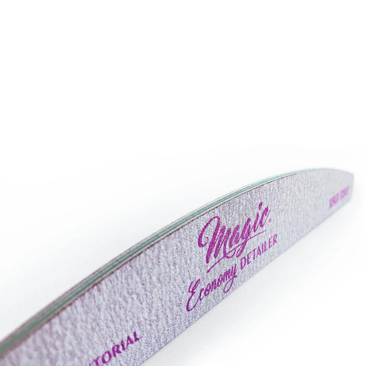 MAGIC GEL ECONOMY DETAILER NAIL FILE 180/180 15PK - Purple Beauty Supplies
