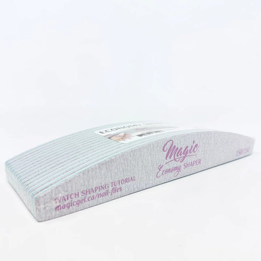 MAGIC GEL ECONOMY SHAPER NAIL FILE 150/150 15 PK - Purple Beauty Supplies