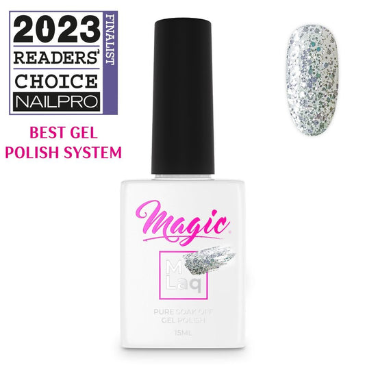 MAGIC GEL MLaq CRYSTALS #291 - Purple Beauty Supplies