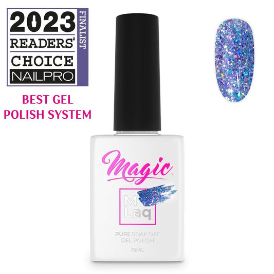 MAGIC GEL MLaq GRACEFUL TWIST #299 - Purple Beauty Supplies