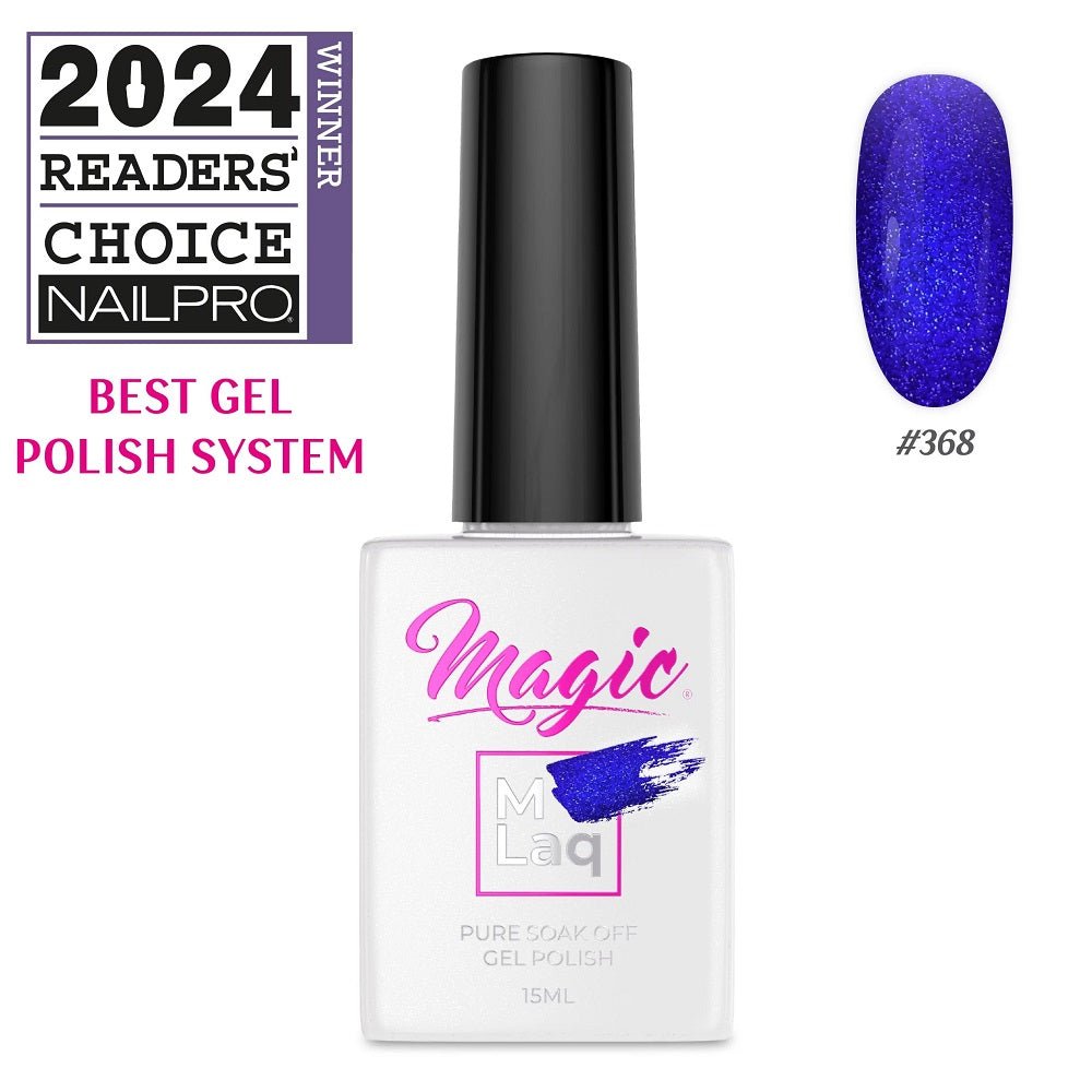 MAGIC GEL MLaq IRIS CAT EYE 368 - Purple Beauty Supplies