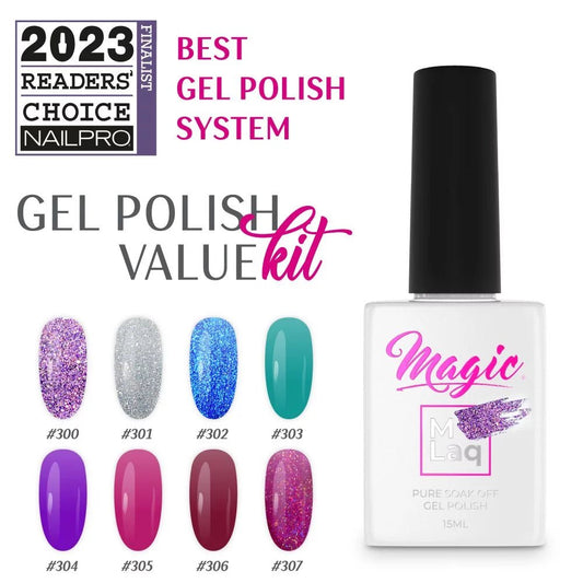 MAGIC GEL MLaq ITALIAN WAVES #302 - Purple Beauty Supplies