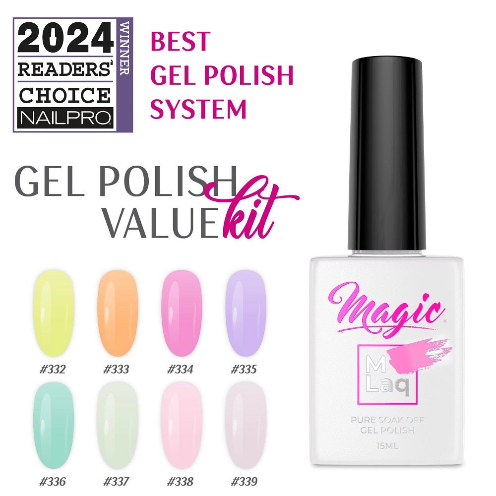 MAGIC GEL MLaq PEACH GLOW #333 - Purple Beauty Supplies