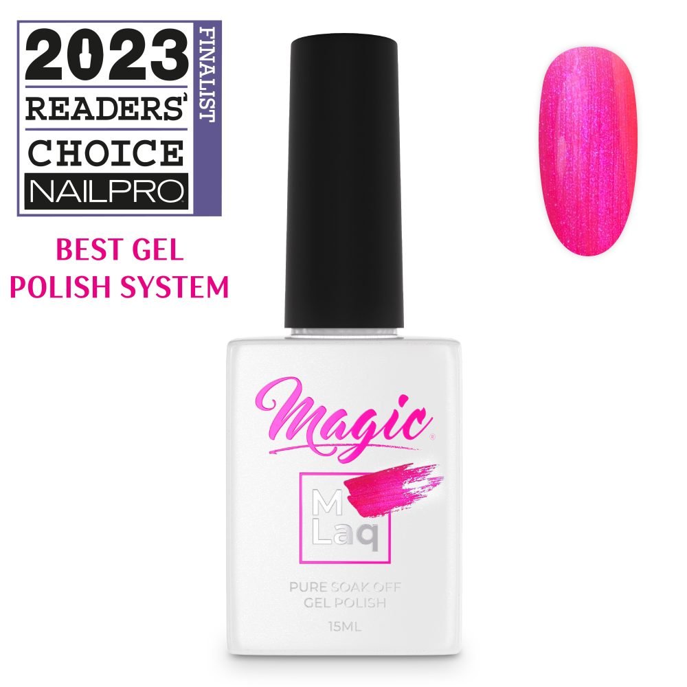 MAGIC GEL MLaq PINK GLOW #295 - Purple Beauty Supplies