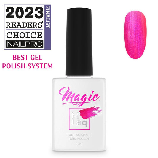 MAGIC GEL MLaq PINK GLOW #295 - Purple Beauty Supplies