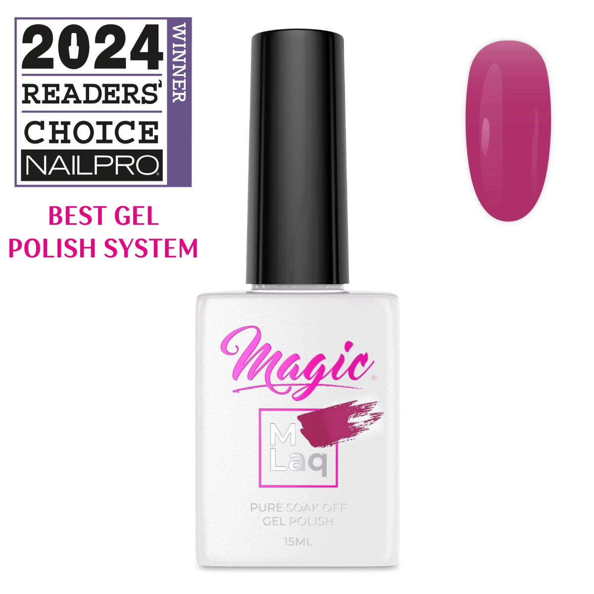 MAGIC GEL MLaq ROYAL FROST COLLECTION GEL POLISH VALUE KIT (VALUE $ 138.00) - Purple Beauty Supplies