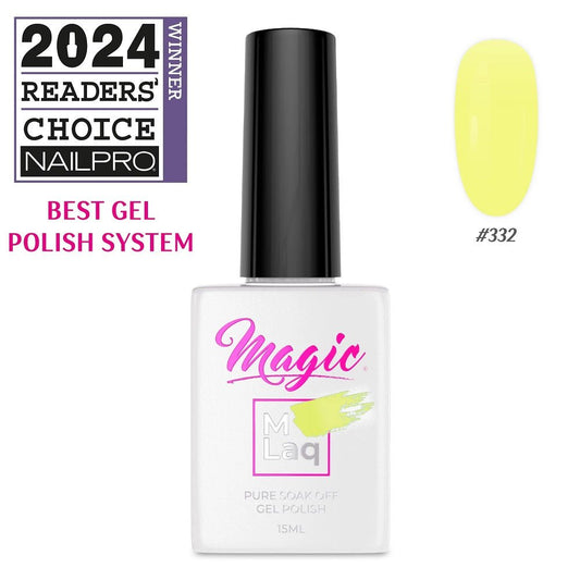 MAGIC GEL MLaq SUNBEAM TOUCH #332 - Purple Beauty Supplies