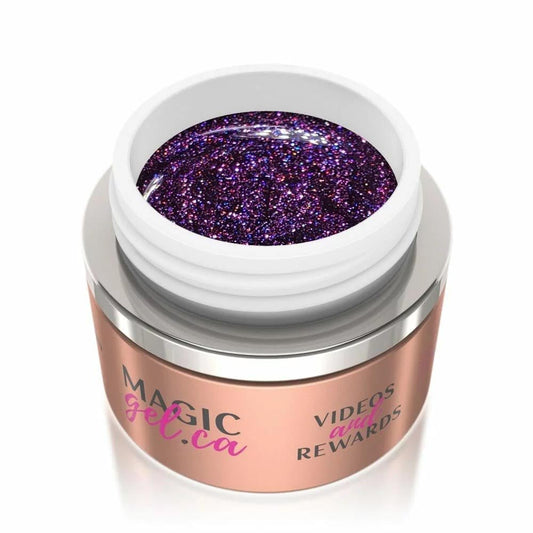 MAGIC GEL PAINT GLITTER PURITY #211 - Purple Beauty Supplies