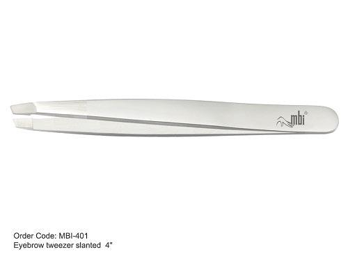 MBI EYEBROW TWEEZER SLANTED 4" - Purple Beauty Supplies
