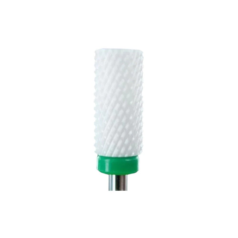 MEDICOOL CERAMIC BARREL LARGE COARSE (GREEN) - Purple Beauty Supplies