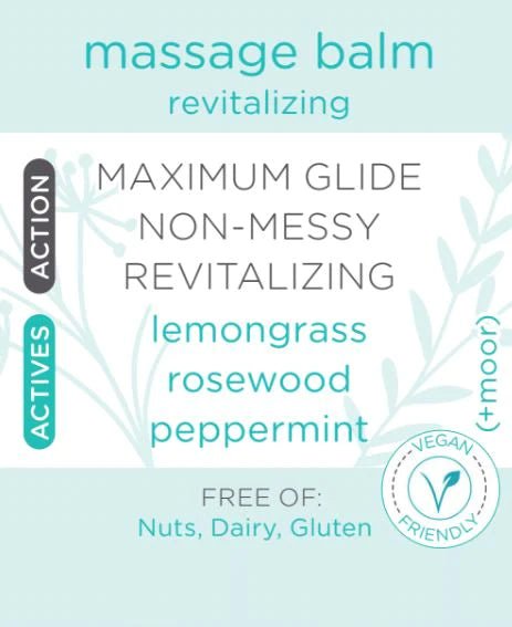 MOOR SPA PROFESSIONAL MASSAGE BALM - REVITALIZING 500 ML - Purple Beauty Supplies