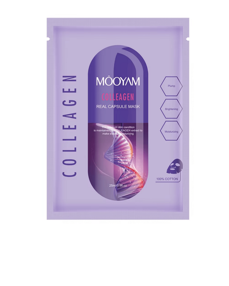 MOOYAM CAPSULE SHEET MASK | COLLAGEN - Purple Beauty Supplies