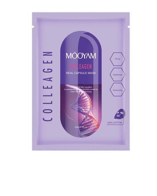 MOOYAM CAPSULE SHEET MASK | COLLAGEN - Purple Beauty Supplies