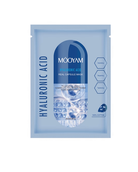 MOOYAM CAPSULE SHEET MASK | HYALURONIC ACID - Purple Beauty Supplies