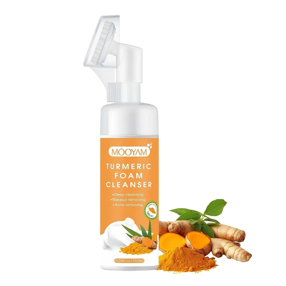 MOOYAM FOAM CLEANSER 150 ML | TURMERIC - Purple Beauty Supplies