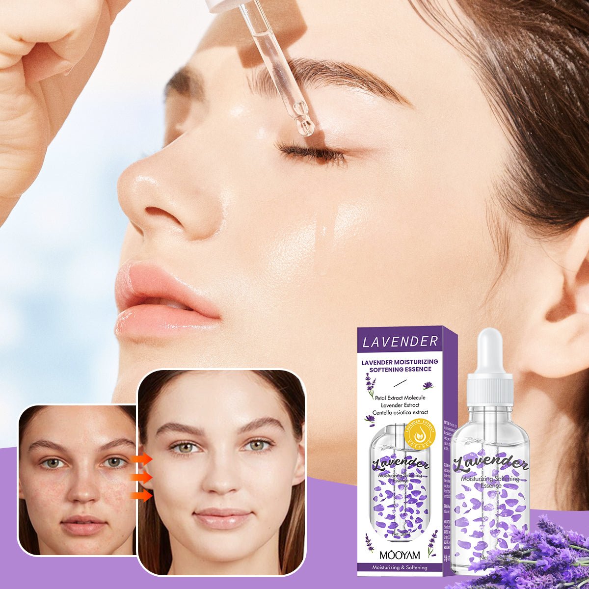 MOOYAM MOISTURIZING ESSENCE | LAVENDER 30ML - Purple Beauty Supplies