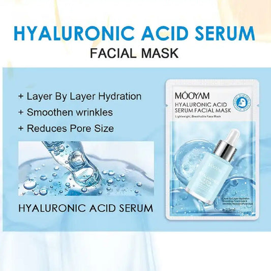 MOOYAM SHEET MASK | HYALURONIC - Purple Beauty Supplies