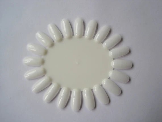NAIL POLISH COLOR DISPLAY WHEEL NATURAL - Purple Beauty Supplies