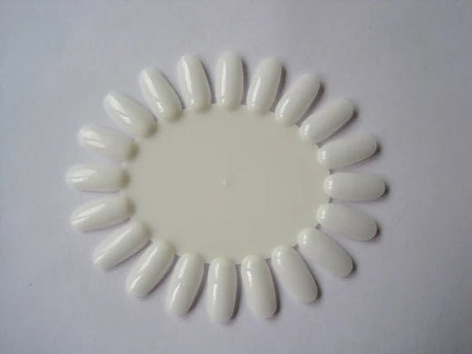 NAIL POLISH COLOR DISPLAY WHEEL NATURAL - Purple Beauty Supplies