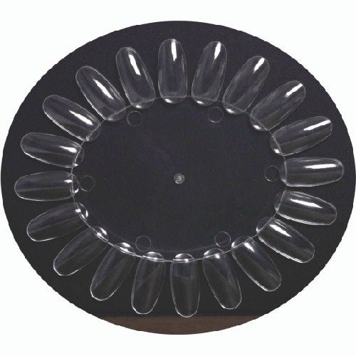 NAIL POLISH COLOR DISPLAY WHEEL OVAL - Purple Beauty Supplies