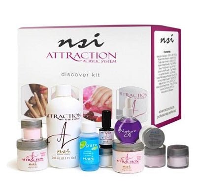 NSI ATTRACTION DISCOVER KIT - Purple Beauty Supplies