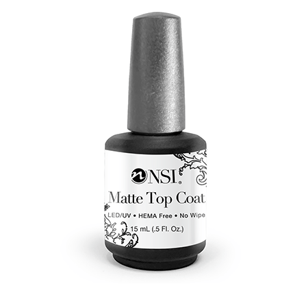 NSI MATTE TOP COAT 15 ML - Purple Beauty Supplies