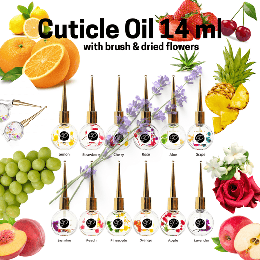 P FLOWER CUTICLE OIL 14ML | ALOE VERA - COMING SOON - Purple Beauty Supplies