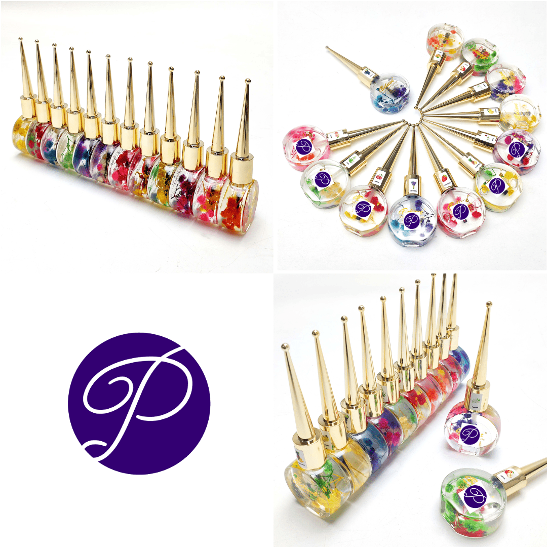 P FLOWER CUTICLE OIL 14ML | PEACH - COMING SOON - Purple Beauty Supplies