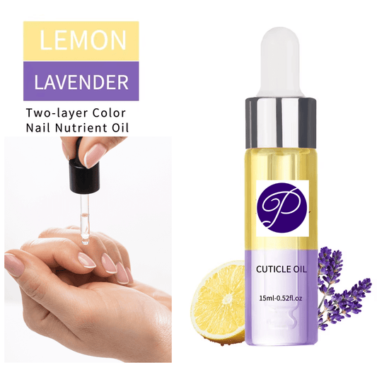 P TWO - LAYER CUTICLE | LEMON & LAVENDER 15ML - Purple Beauty Supplies